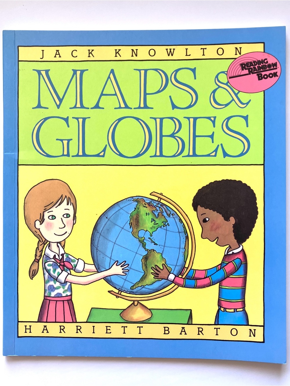 📚5/$10📚 Jack Knowlton Maps & Globes Reading Rainbow